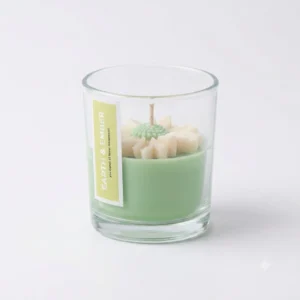 Daisy Flower Jar Candle