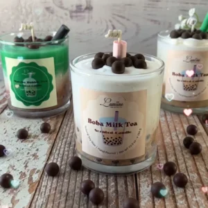 Boba Candle