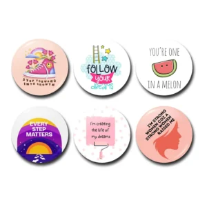 Healing and motivational quotes badges - Set 5