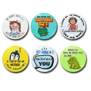 Mom Motivational Quotes Badges - Set 2
