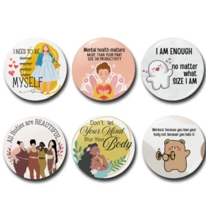 Healing and motivational quotes badges - Set 16