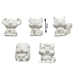 Wild Animals Theme Concrete Art Kit - 2