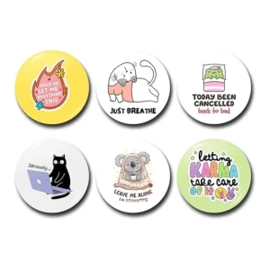 Stressfree quotes badges