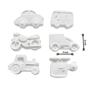 Vehicles Theme Concrete Art Kit - 2