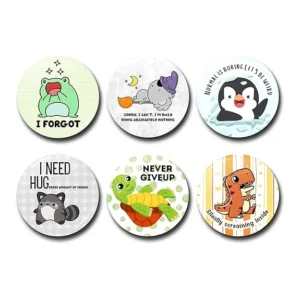 Funny quotes badges - Set