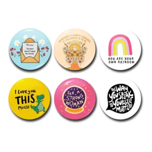 Healing and motivational quotes badges - Set 7