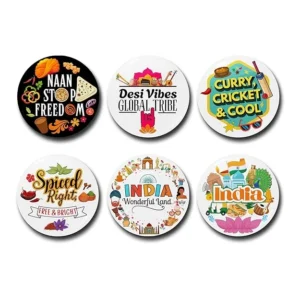 India returngift/souvenir badges