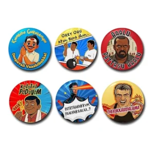 Dewali return gift badges - Set 1