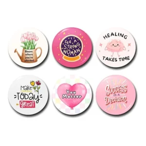 Healing and motivational quotes badges - Set 8
