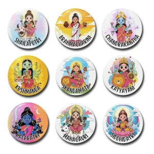 Navratri Quotes badges - Set 1