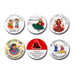 Garba Dandiya Badges Set 2