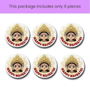 Navratri Quotes badges - Set 5