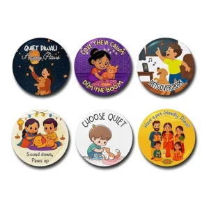 Dewali return gift badges - Set 2