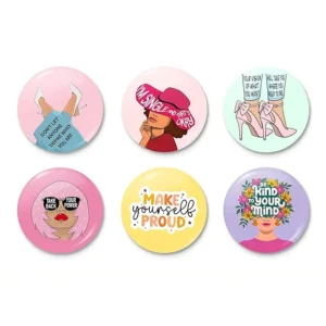 Girl boss quotes badges - Set 1