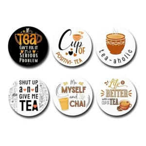 Tea Lover Quotes Badges