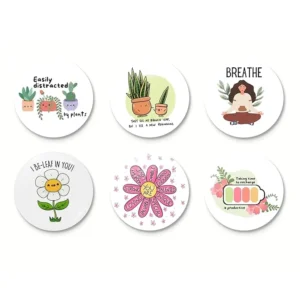 Plant lover Quotes badges - Set 1