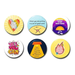 Healing and motivational quotes badges - Set 4