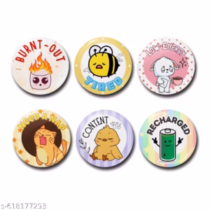 Kids Emotional Badges - Set 4
