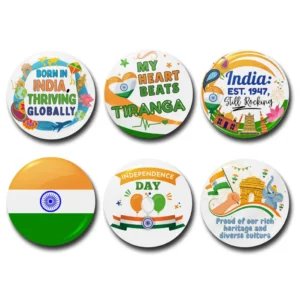 India returngift/souvenir badges