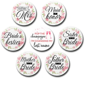Team Bride Badges - Set 1