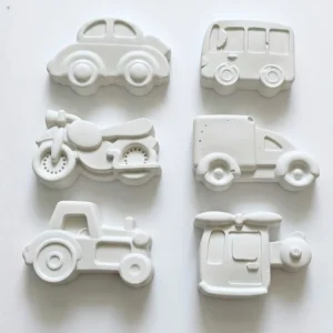 Vehicles Theme Concrete Art Kit - 2